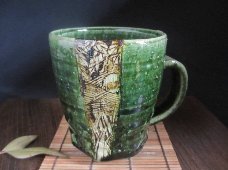 マグカップ■棚橋淳作 絵織部