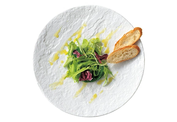 METEOR メテオ　27cmディナープレート　ホワイト