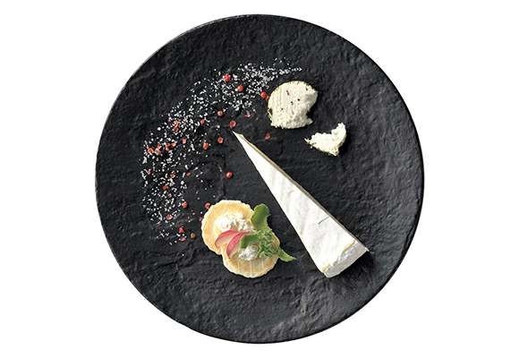 METEOR メテオ　27cmディナープレート　ブラック