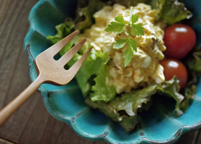 シャビーターコイズ リンカ小鉢 益子焼 北欧風