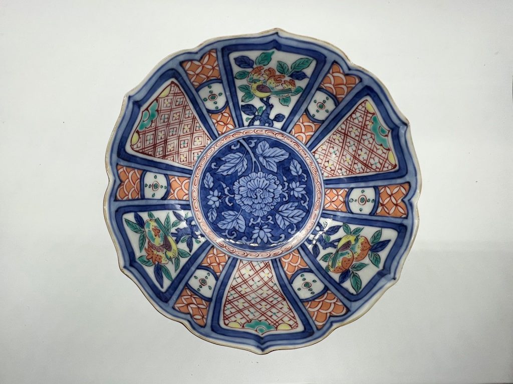 京焼・清水焼 高野昭阿弥 間取三聖果五.五寸鉢