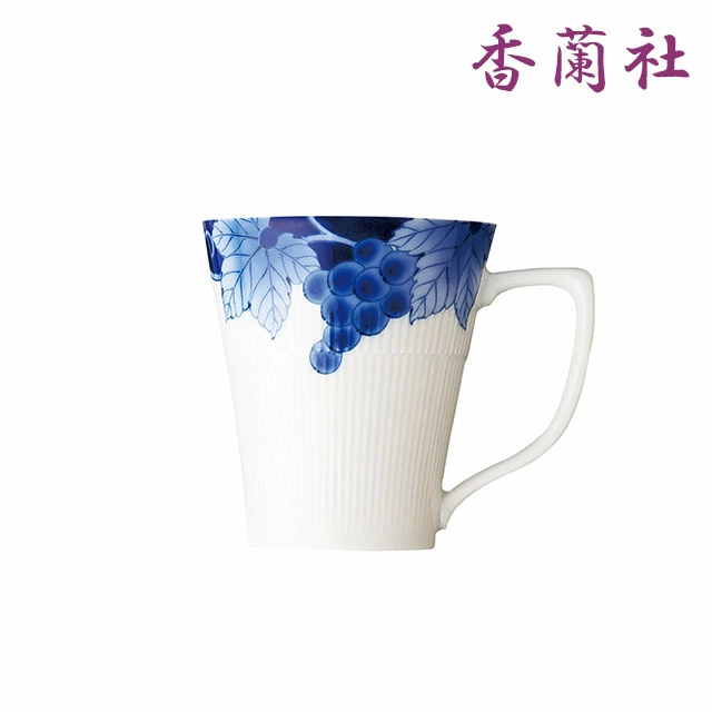 ハーベストグレープ・マグカップ 2921-1HKK 香蘭社