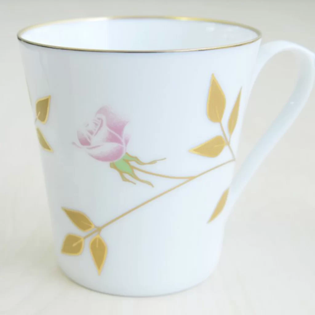 有田焼 香蘭社 マグカップ 260cc 薔薇