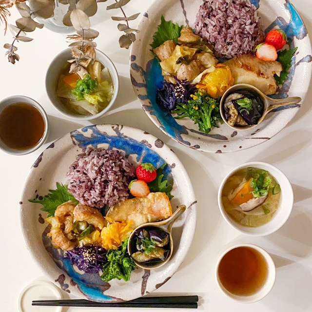 信楽焼 万能プレート皿