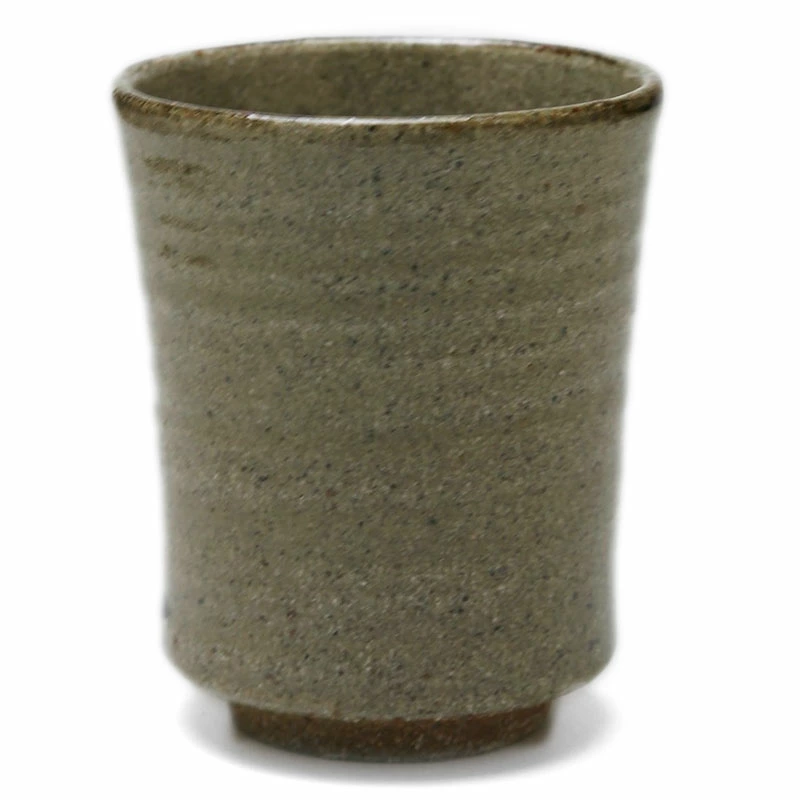 唐津焼：絵唐津達磨文様湯呑・中村恵子《湯呑》