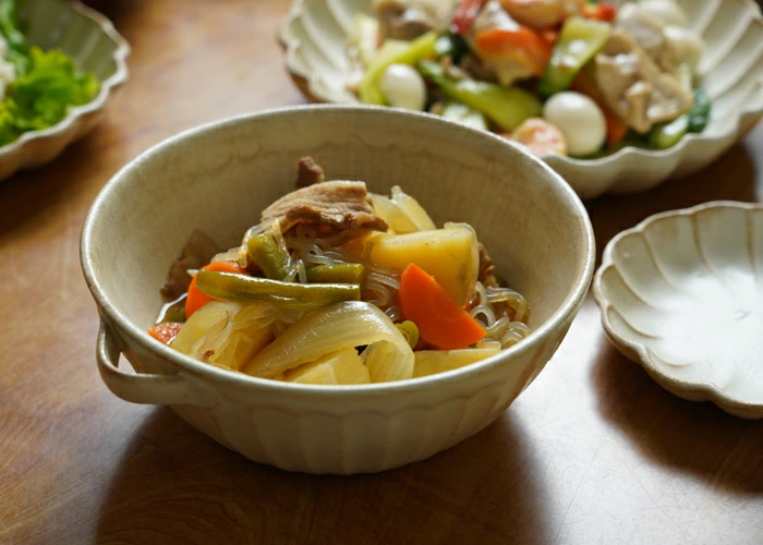 益子焼 kinari手付きスープボウル(大)