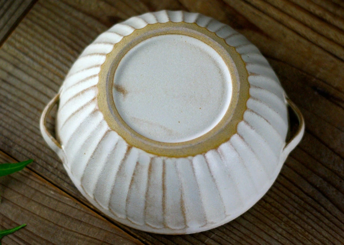 益子焼 kinari手付きスープボウル(大)