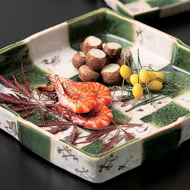 たち吉 市松 大皿