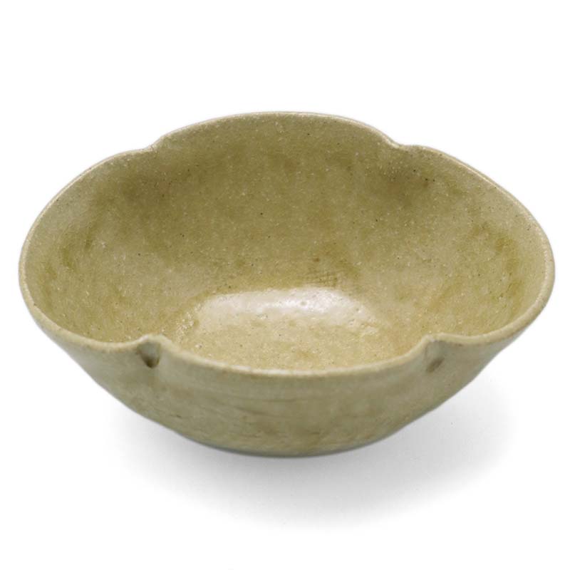 灰釉木瓜形向付・有松進