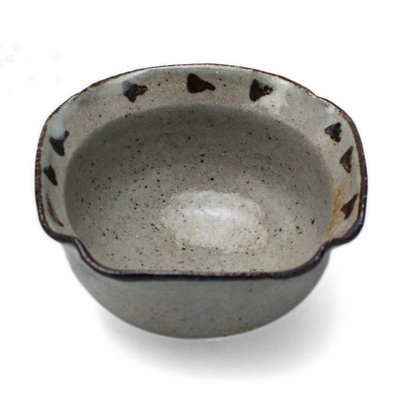 唐津焼・絵唐津四方寄せ小向・中村恵子