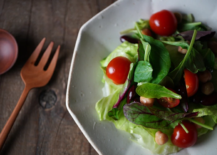 益子焼 正八角形のお皿 kinari 中皿