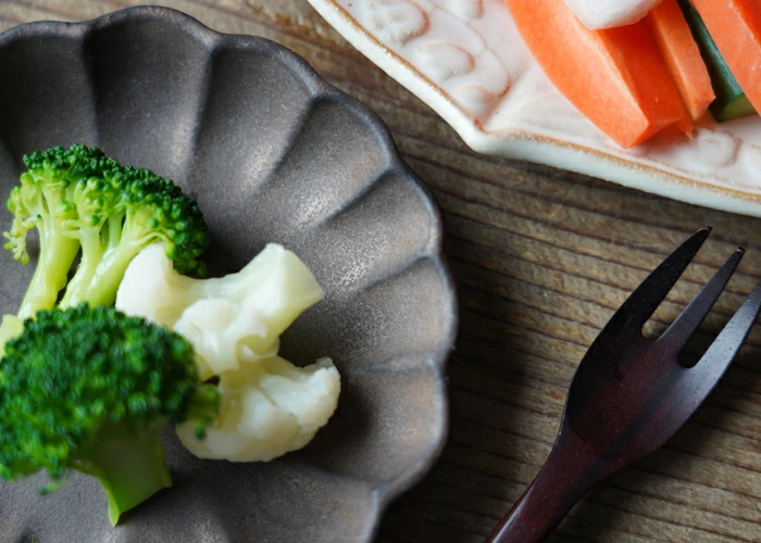 益子焼 リンカ皿(小) ビジュゴールド 小皿 輪花皿