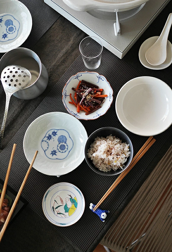 洸琳窯 桔梗渕瓔珞小鉢