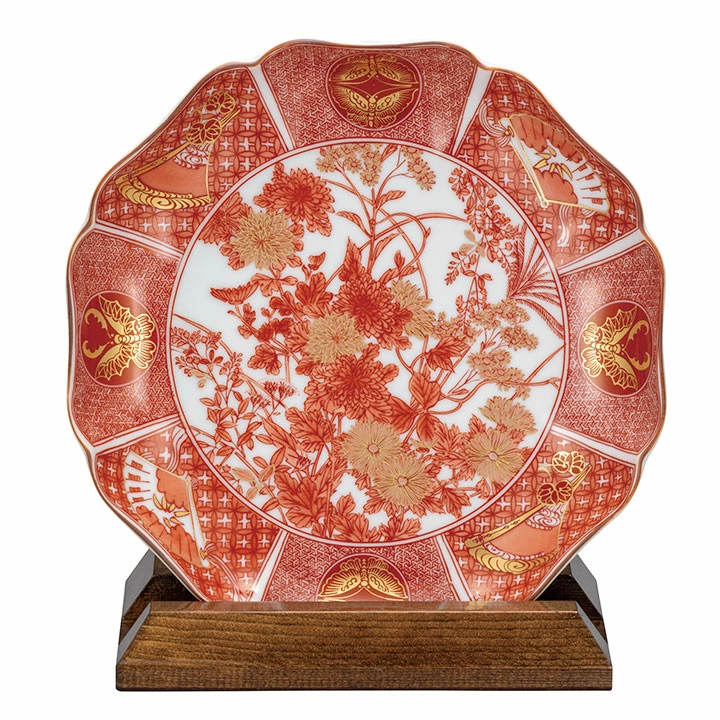 九谷焼 7号皿 飯田屋