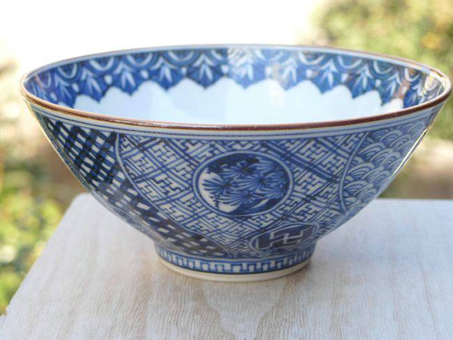 京焼 清水焼 三友祥瑞ご飯茶碗　壹楽　小