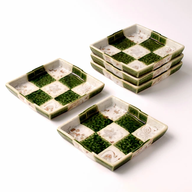  たち吉 市松 銘々皿 