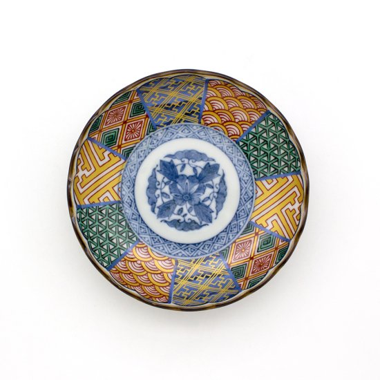 美濃焼 染錦祥瑞 そめにしき しょんずい 小皿揃