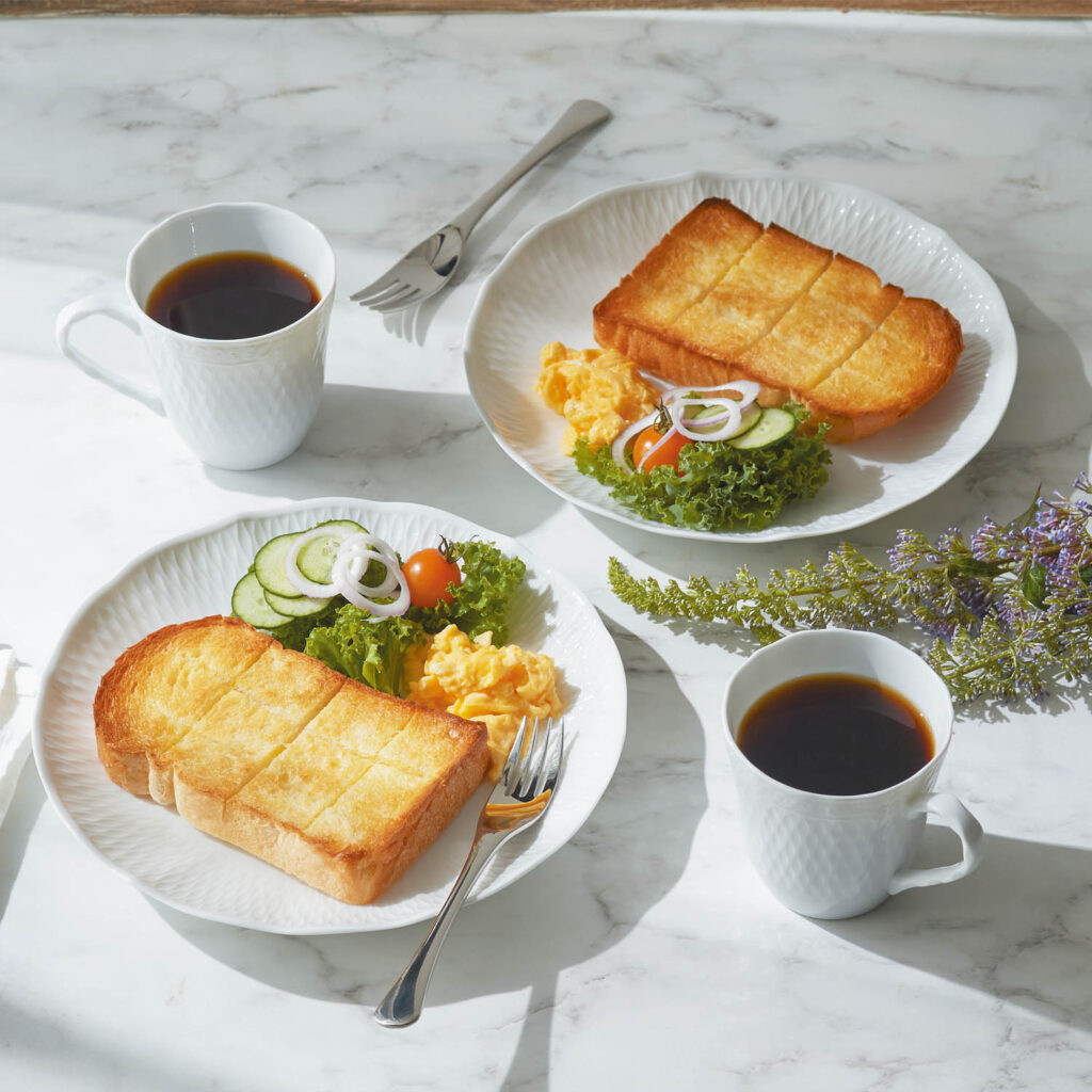 ノリタケ シェール ブラン 23.5cmクーププレート