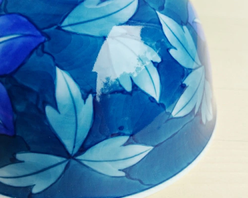 有田焼 お茶碗 ゴス鉄仙 【大・小】