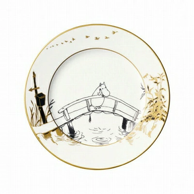 Noritake ノリタケ　MOOMIN ムーミン谷の彗星シリーズ 18.5cmプレート