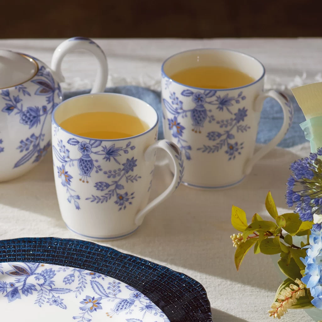 ノリタケ ブルーソレンティーノ 色線仕上げアイテム マグカップペア