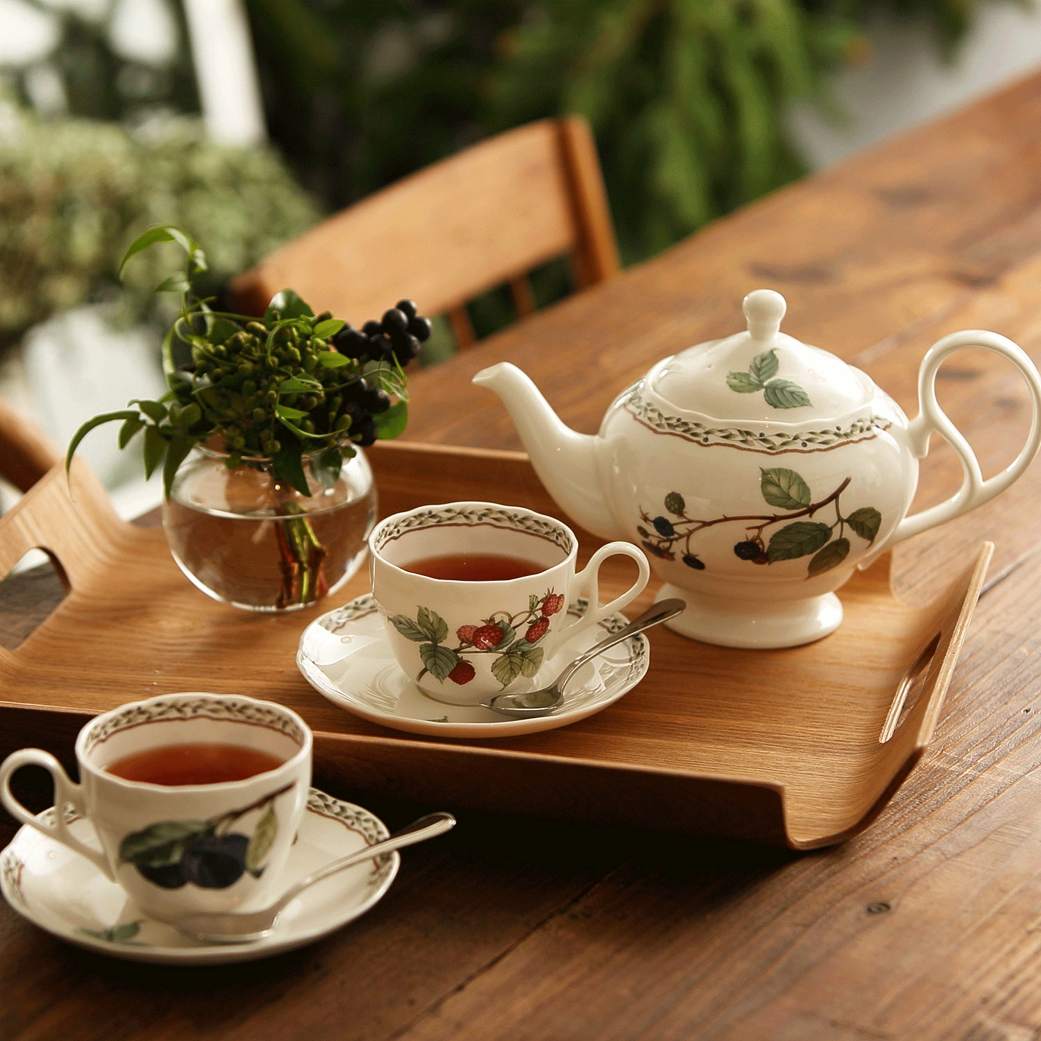 ノリタケ オーチャードガーデン カップ＆ソーサー