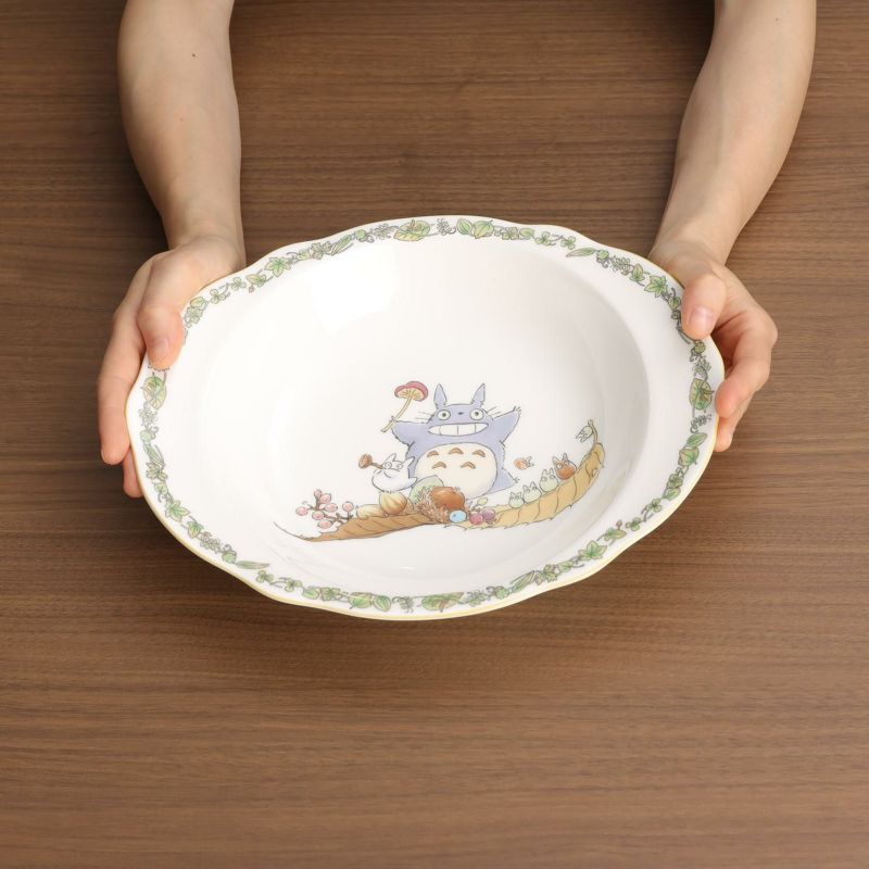 となりのトトロ 26cm カレー&パスタボウル(キノコ)