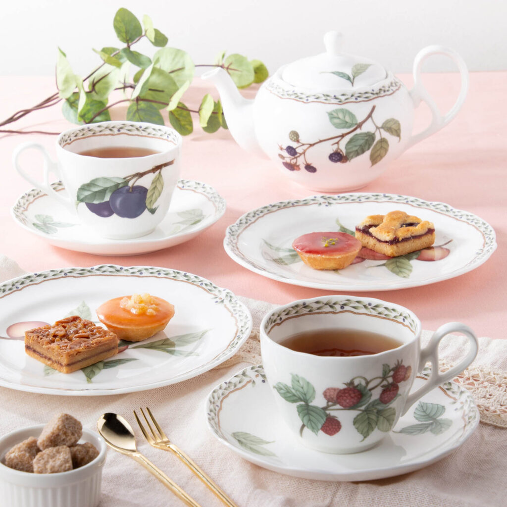 ノリタケ オーチャードガーデン カップ＆ソーサー