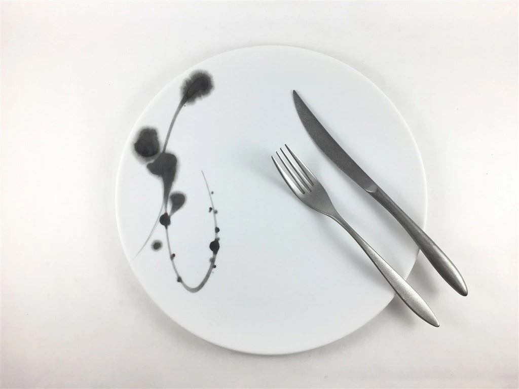 有田焼 やま平窯 26cmプレート.書/花(春/夏/秋/冬)