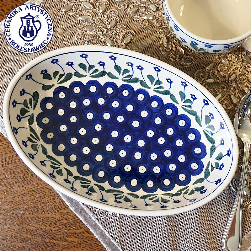 ツェラミカ アルティスティチナ No.377Y オーブンディッシュ ポーランド食器