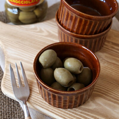 【アメ色 ココット】100cc / ミニグラタン スフレ 耐熱