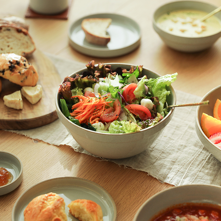 ボウルディープラウンド HASAMI PORCELAIN ボウル 18.5cmタイプ グロスグレー ブラック 波佐見焼 ハサミポーセリン

