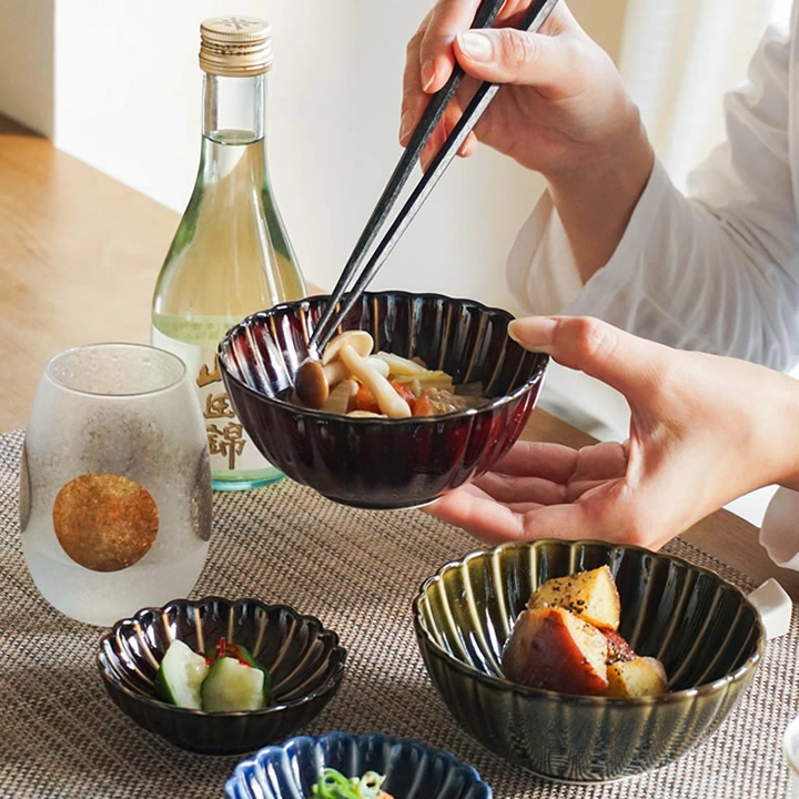 小鉢 おしゃれ ぎやまん 丸小鉢 カネコ小兵