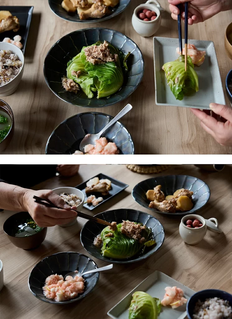 軽量和食器 TAMAKI エアースタック ギンサイ ボウル 7寸浅鉢 黒天目ラスター