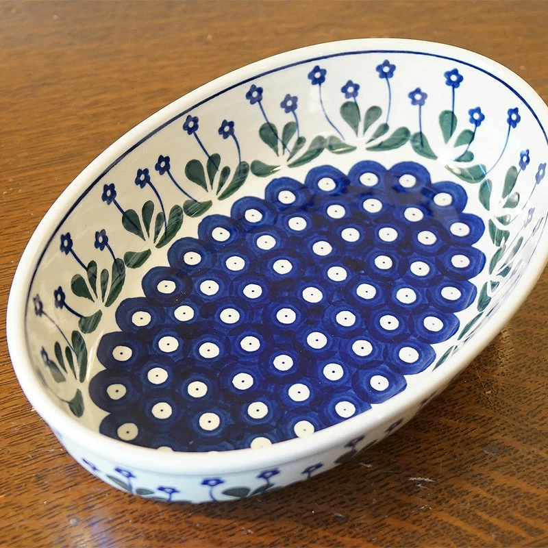 ツェラミカ アルティスティチナ No.377Y オーブンディッシュ ポーランド食器