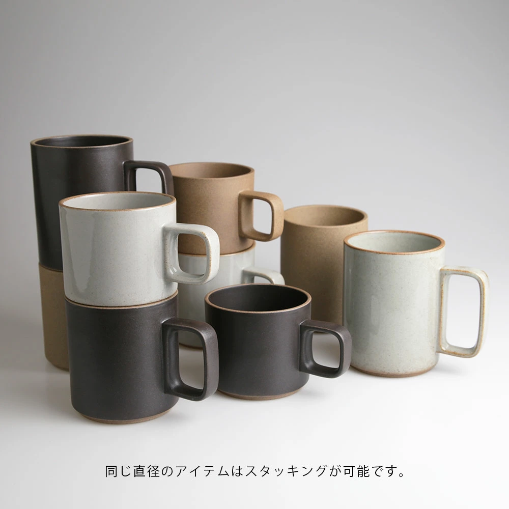 HASAMI PORCELAIN ハサミポーセリン / マグカップ M 375ml HPB020 ブラック

