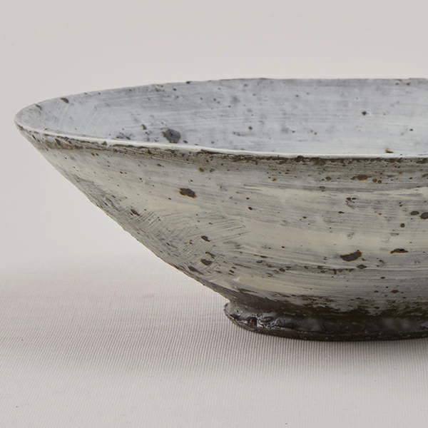 信楽焼 煮物平鉢 刷毛目 / 栗原 はるみ