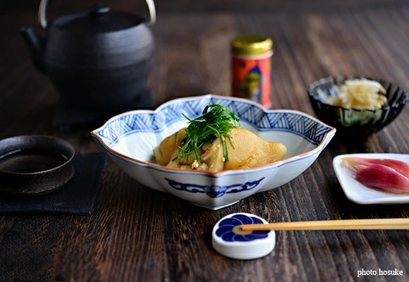 洸琳窯 網代紋 花型木甲向付(鉢)