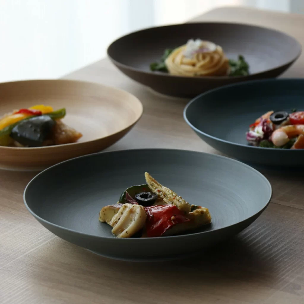 北欧 シンプル 軽い 食器 軽量強化磁器 Koselig-arita 有田焼 multi plate 21cm