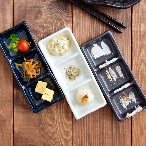 和食器 三品皿 仕切り 仕切り皿 