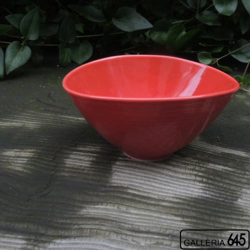 なぶり鉢（小）赤：ARITA PORCELAIN LAB （アリタ・ポーセリン・ラボ）


