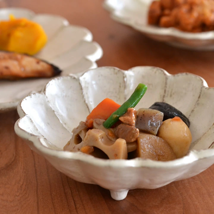 リンカ 六寸鉢 白練 黒練 カネコ小兵