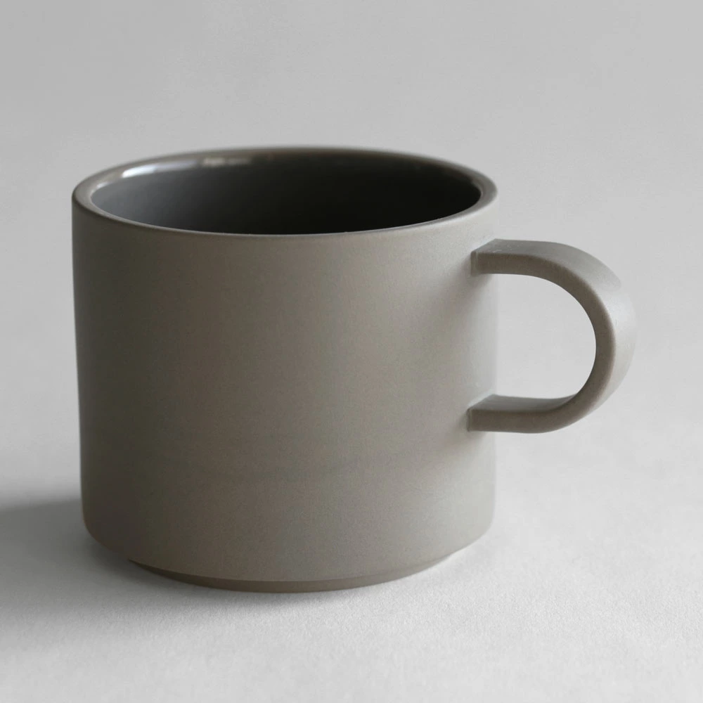 HASAMI PORCELAIN ハサミポーセリン / THE GREY COLLECTION マグカップ S 325ml HDG119 ダークグレー｜グレーコレクション
