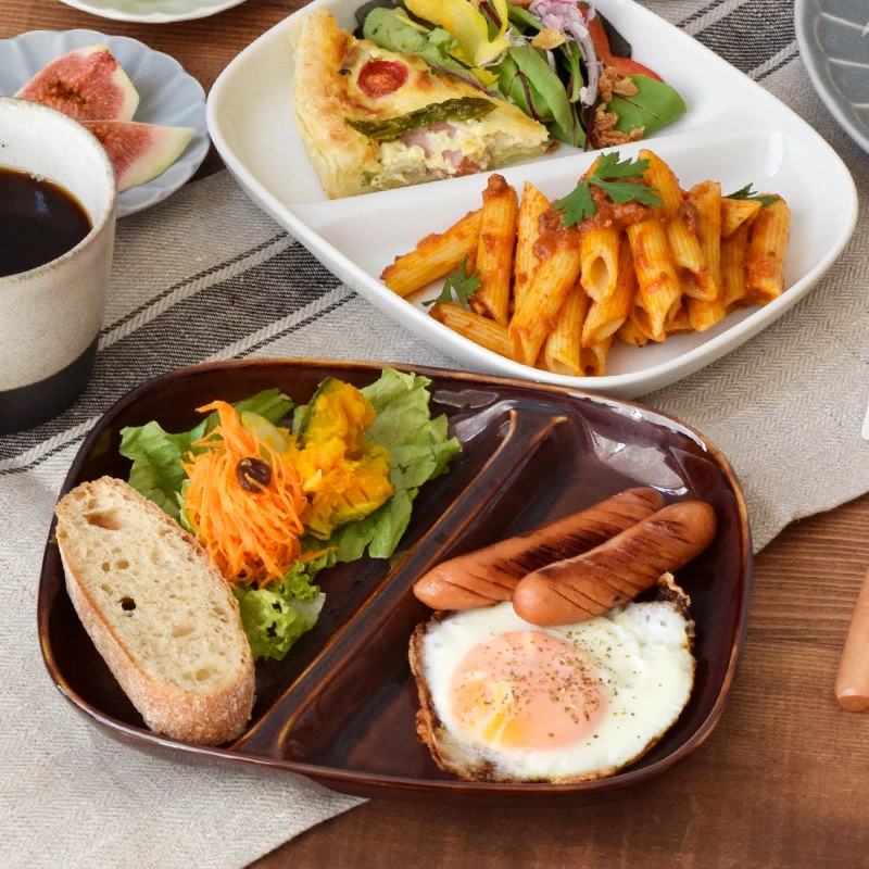 （NEW）スクエア 仕切りランチプレート