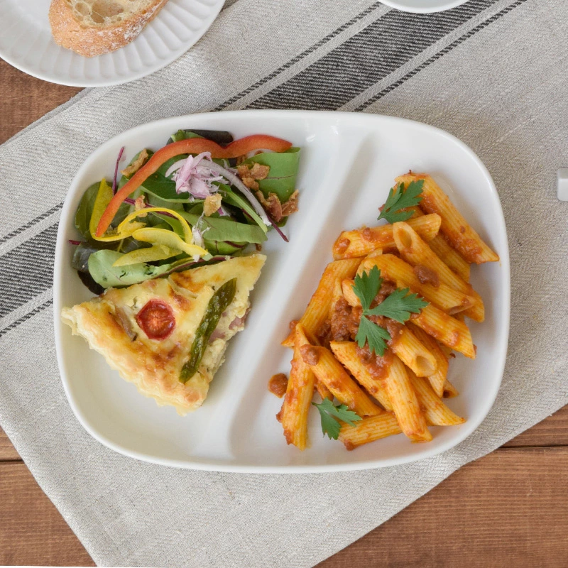 （NEW）スクエア 仕切りランチプレート
