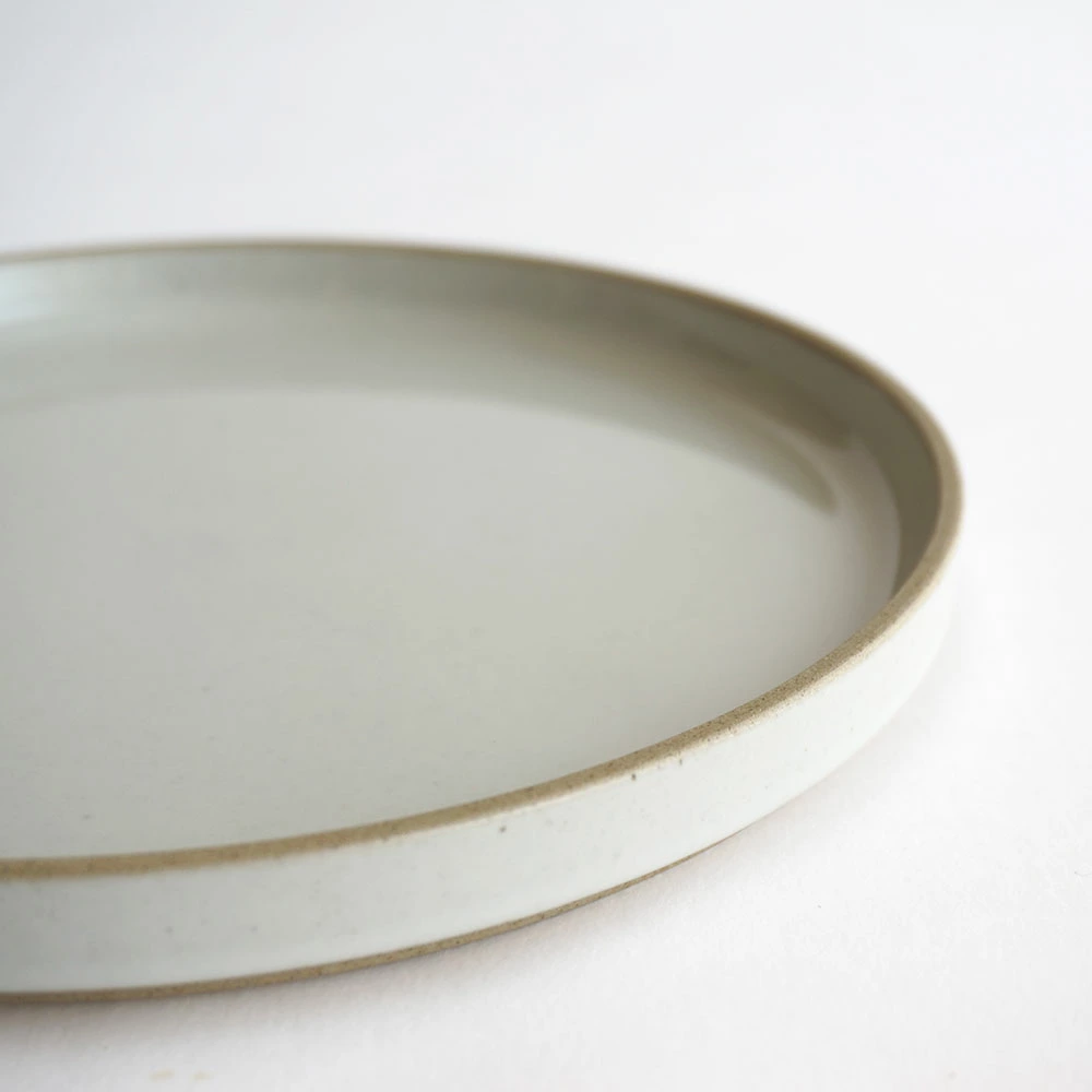 HASAMI PORCELAIN ハサミポーセリン / プレート φ22cm HPM004 グロスグレー
