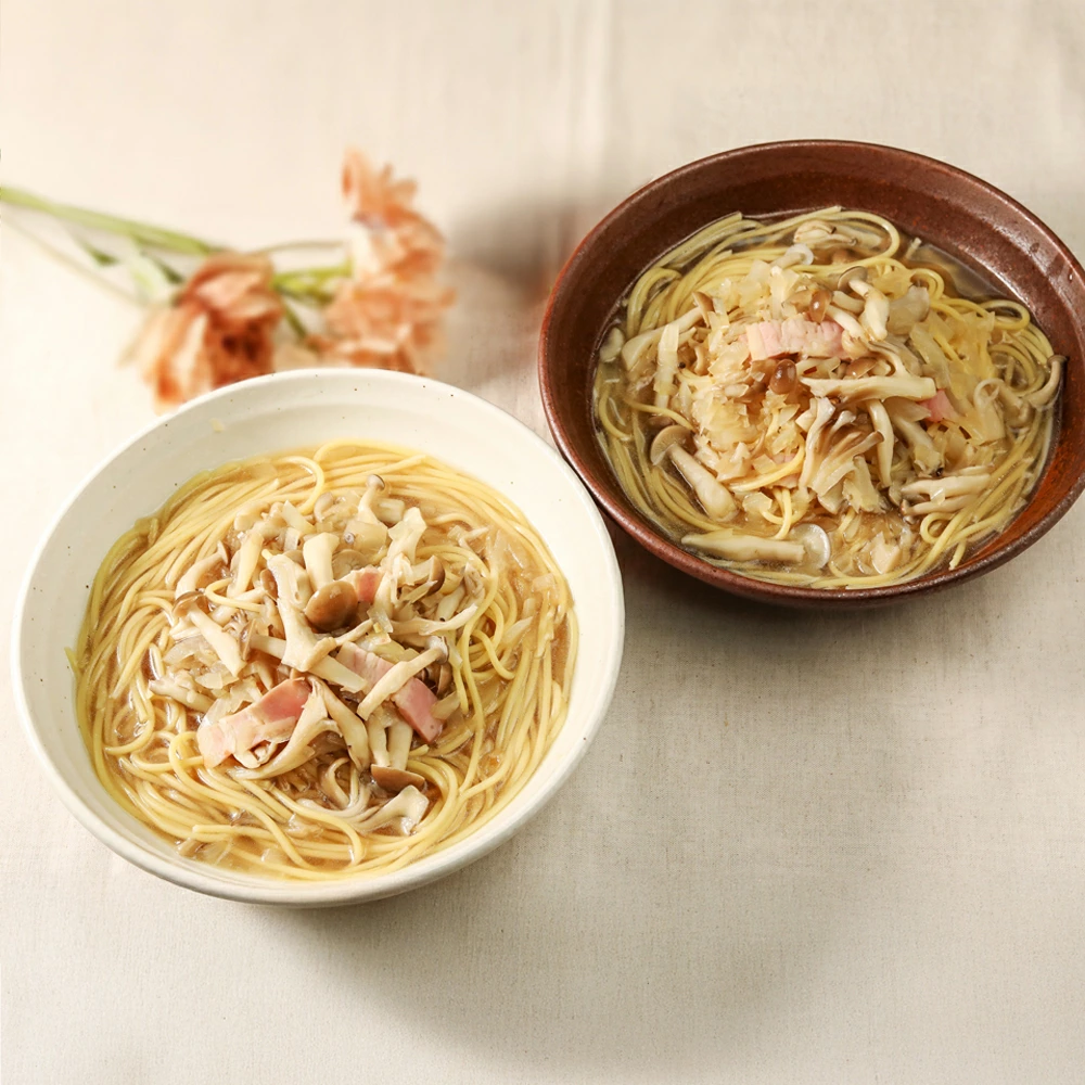 【YAMATSU STANDARD】23cm 麺鉢 粉引 丸皿 白 茶