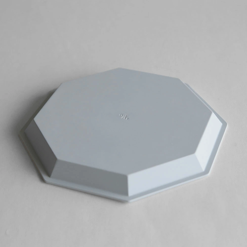 1616/arita japan / TY “Standard” Anise Plate220(Plain Gray) | プレーングレー アニスプレート 有田焼 八角皿 柳原照弘 TYスタンダード 