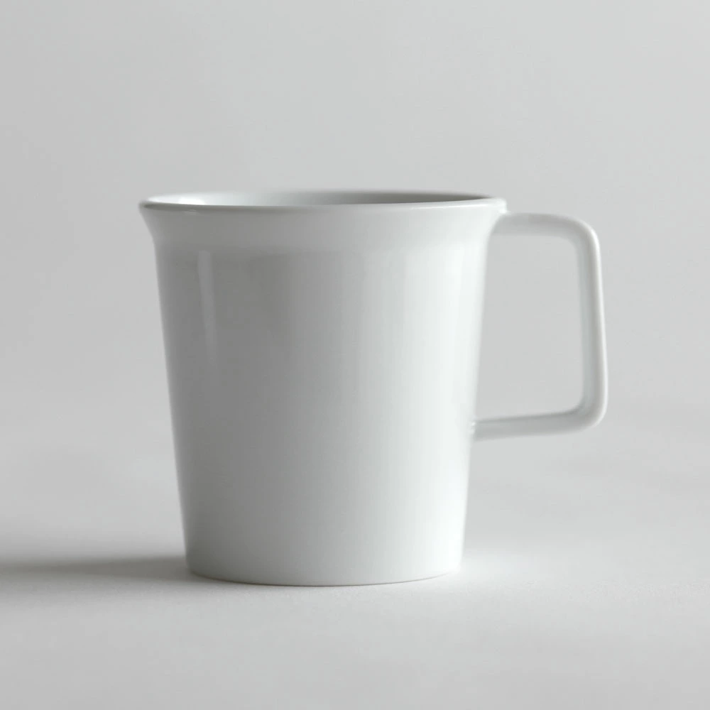 1616/arita japan / TY “Standard” Mug w.handle(White) | ホワイト 有田焼 柳原照弘