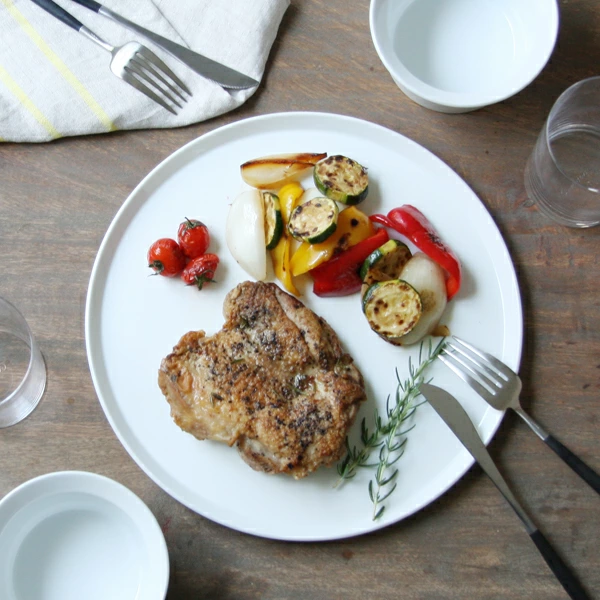 TY Round Plate280（white） 1616/arita japan　柳原照弘